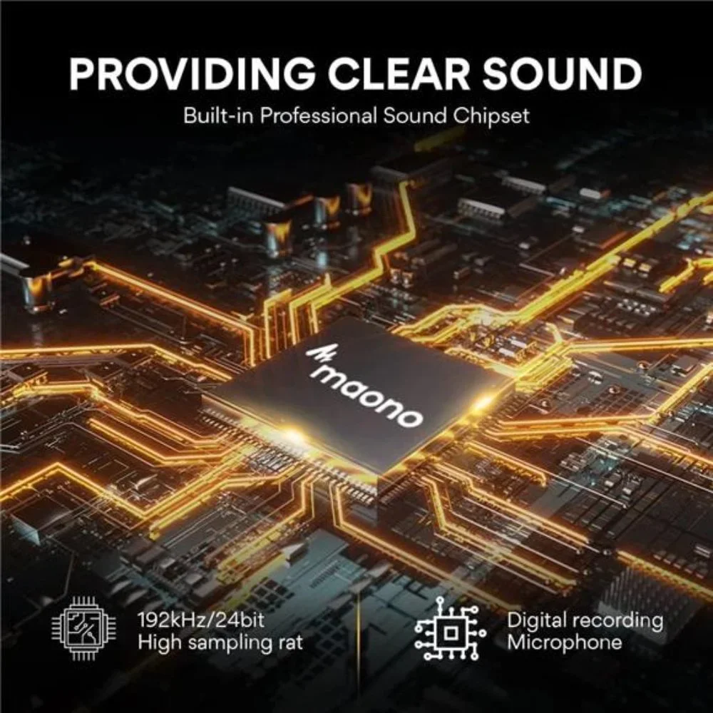 USB Microphone,192KHZ/24Bit Plug & Play PC Computer Podcast Condenser Cardioid